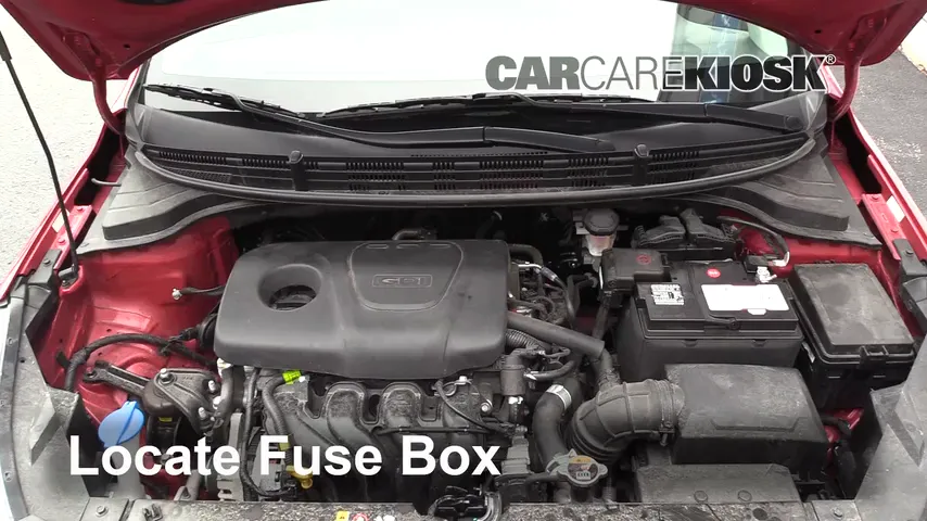 2018 Kia Rio S 1.6L 4 Cyl. Sedan Fuse (Engine) Check